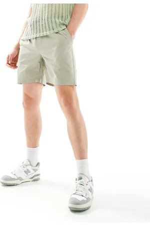 Only & Sons Pull on twill short in sage