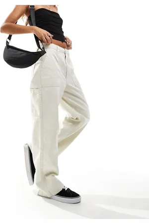 Vans Union relaxed carpenter trousers in cream