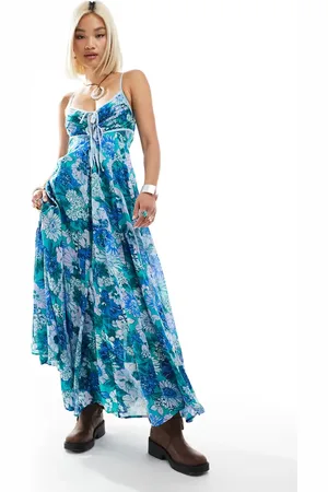 Free People Dream weaver bloom floral cami maxi dress in