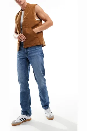 Lee Brooklyn straight fit jeans in mid vintage wash
