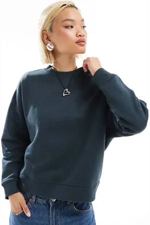 Lee Tonal small logo sweatshirt in washed