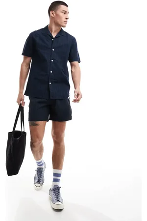 Farah Textured seersucker short sleeve shirt in
