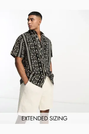 ASOS Relaxed shirt in aztec print