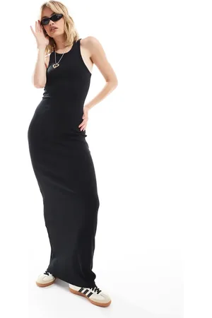 COLLUSION Vest maxi dress in