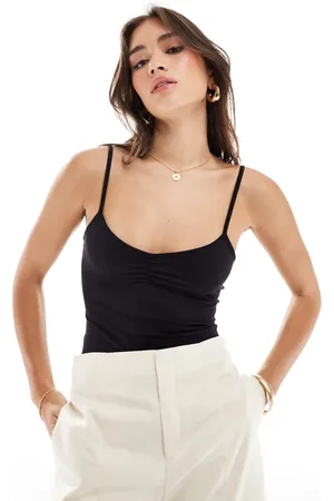 Cotton On Cotton On ruched bust strappy bodysuit in