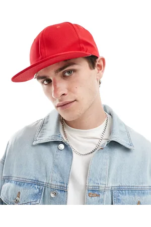 ASOS Fitted cap with y2k embroidery in