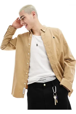 Carhartt Madison corduroy shirt in beige