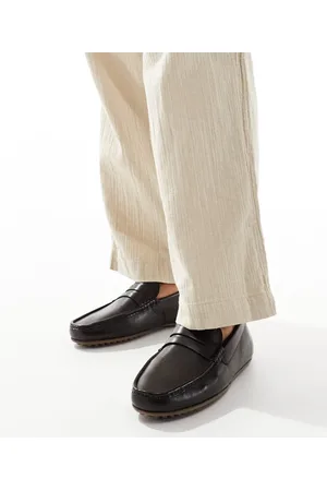 ASOS Driver loafers in leather