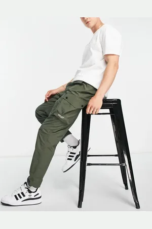Marshall Artist Cotton polymide cargo pants in khaki
