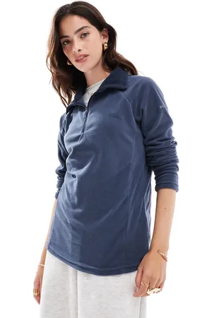 Columbia Glacial IV half zip micro fleece in nocturnal