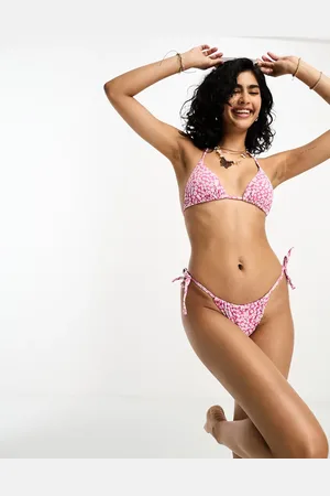 & OTHER STORIES Tie side bikini bottoms in floral
