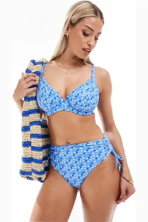 Peek & Beau Fuller Bust underwire bikini top in floral print
