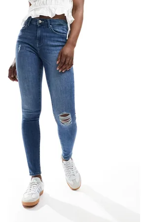 ONLY Push up skinny jeans in mid