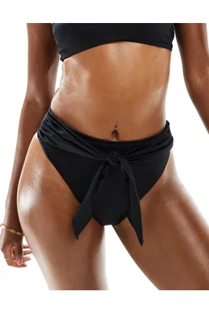 ASOS Maya mix and match high waist wrap front bikini bottom in