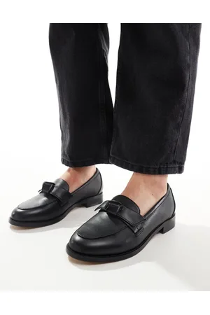 Schuh Lula bow loafers in leather
