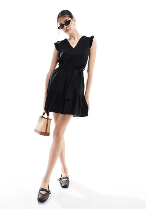 Threadbare Linen blend mini dress