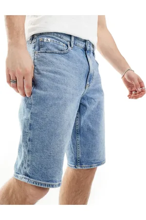 Calvin Klein Regular denim shorts in light wash