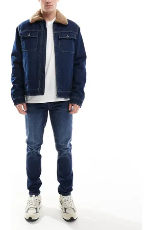 ASOS Skinny jeans with tint in dark wash