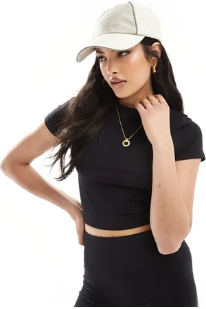 Miss Selfridge Seamless short sleeve t-shirt co-ord in