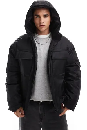 ASOS Utility puffer jacket in