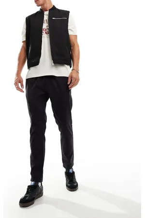Brave Soul Elasticated waist chino trousers in
