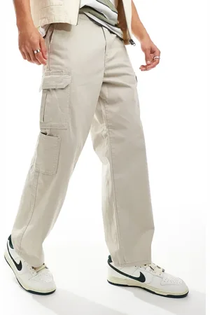 New Look Relaxed cargo trouser in stone