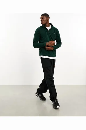Columbia Klamath II half zip fleece in dark