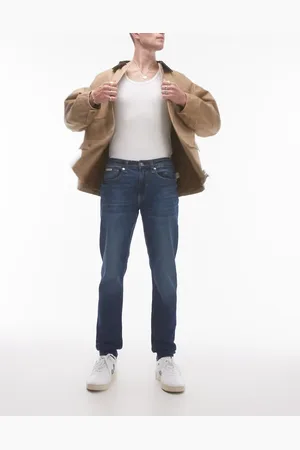 Calvin Klein Slim taper jeans in mid wash