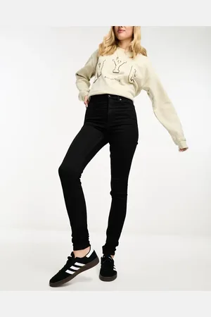 Monki Oki high waist skinny jeans in