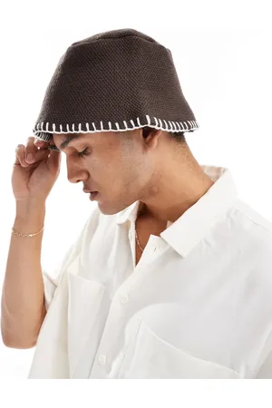 ASOS Knitted bucket hat in