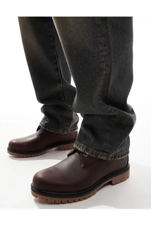Timberland 6 inch waterproof boot in burgundy