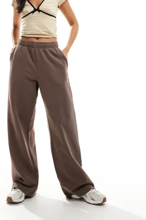 Weekday Loose wide fit joggers in mole