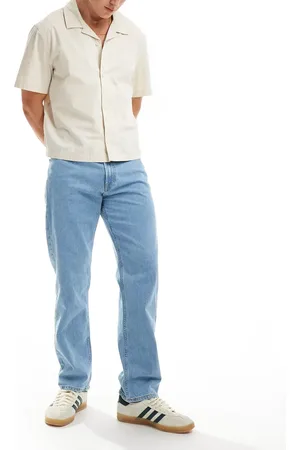 JJ Ryan straight jeans in mid wash