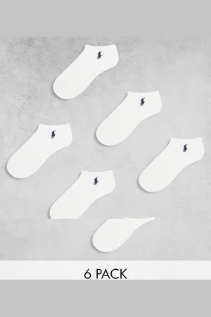 Ralph Lauren 6 pack trainer socks in