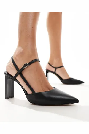 Aldo Darabriver slingback heeled shoes in leather