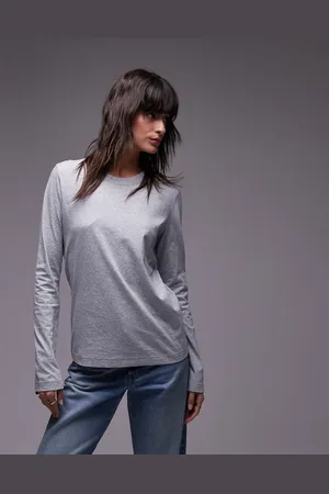 ARKET Long sleeve t-shirt in melange