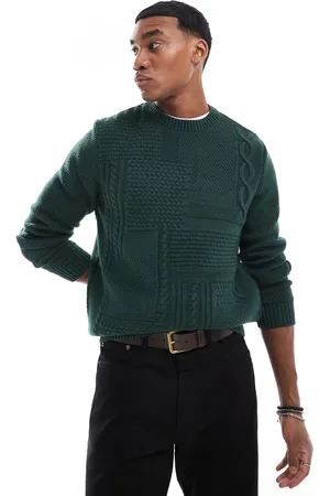Barbour Casey cable crew neck sweater