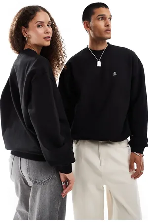 Dr Denim Unisex Kenan heavyweight relaxed fit crew neck sweatshirt in