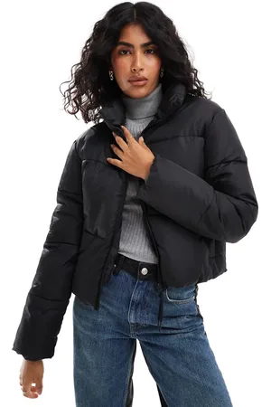 JJXX Cropped padded puffer in