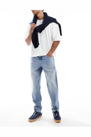 ASOS Tapered fit jeans in light wash