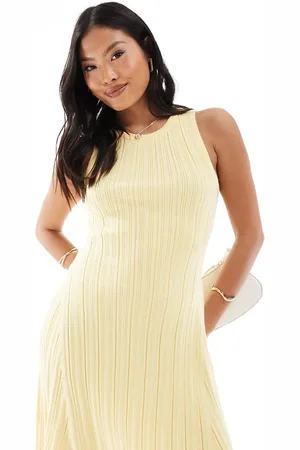 VERO MODA Knitted racer swing dress in