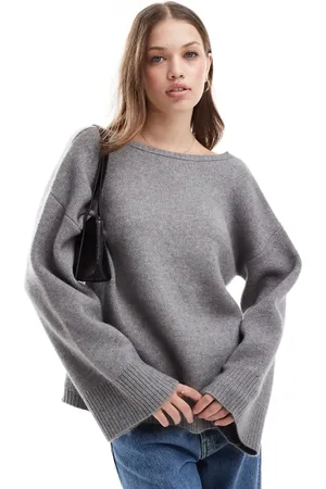 Pretty Lavish Slash neck jumper in