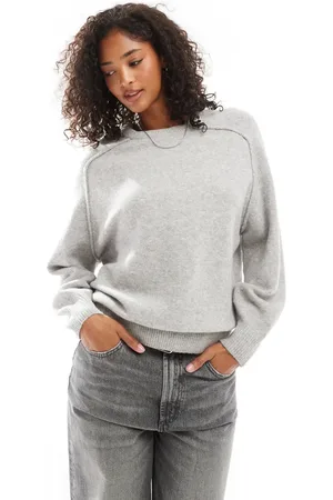Pull&Bear Oversized knitted jumper in