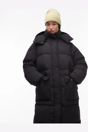 Topshop Longline ultimate puffer jacket in