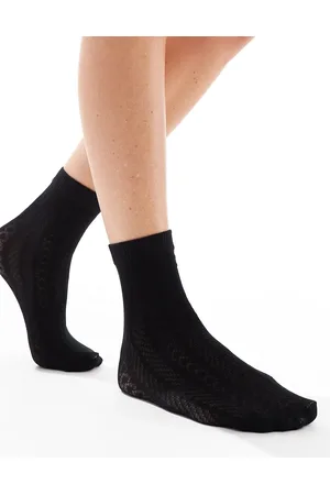 Pretty Polly Textured anklet sheer sock in