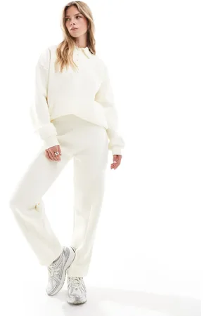 ASOS Seam detail jogger in buttermilk