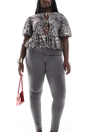 ONLY High waist skinny jeans in
