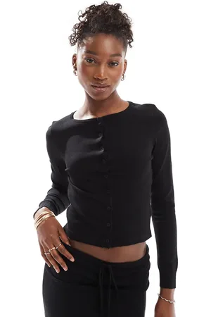 Motel Giovanna ribbed button through cardigan co-ord in