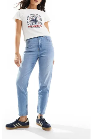 Bershka Comfort fit mom jean in light