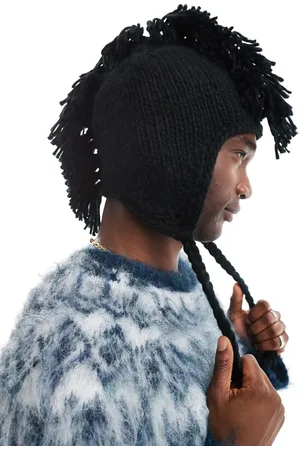 ASOS Knitted mohawk hat in